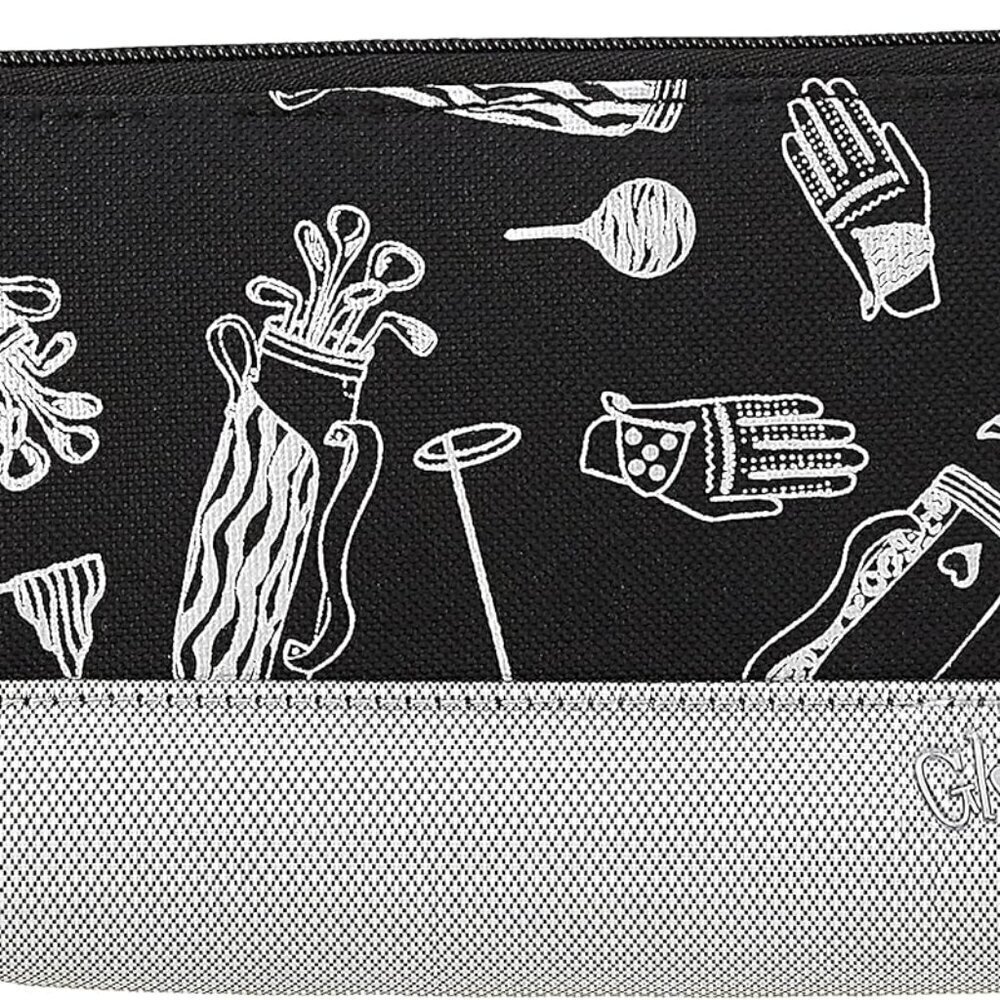 Women's Nylon Zipper Wallet Wristlet with Strap for Keys Makeup Phone Travel